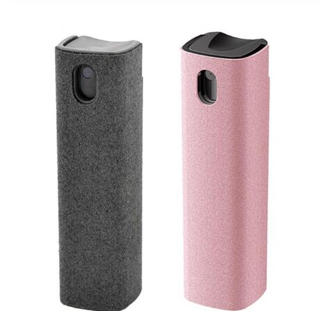 2 In 1 Phone Computer Screen Cleaner Kit For Screen Dust Removal Microfiber Cloth Set TRENDFLOW