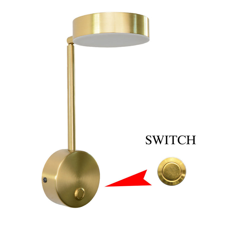 Bedside Lamp Wall Lamp Rotary Key Lamp Wall Lamp Background Wall Decoration TRENDFLOW