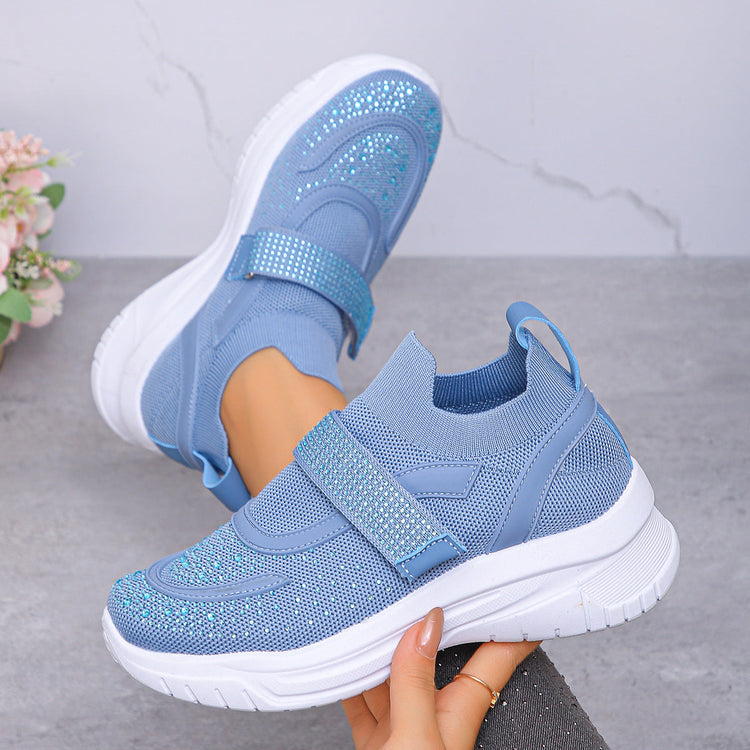 Deep-soled Breathable Wedge Sneakers For Women TRENDFLOW