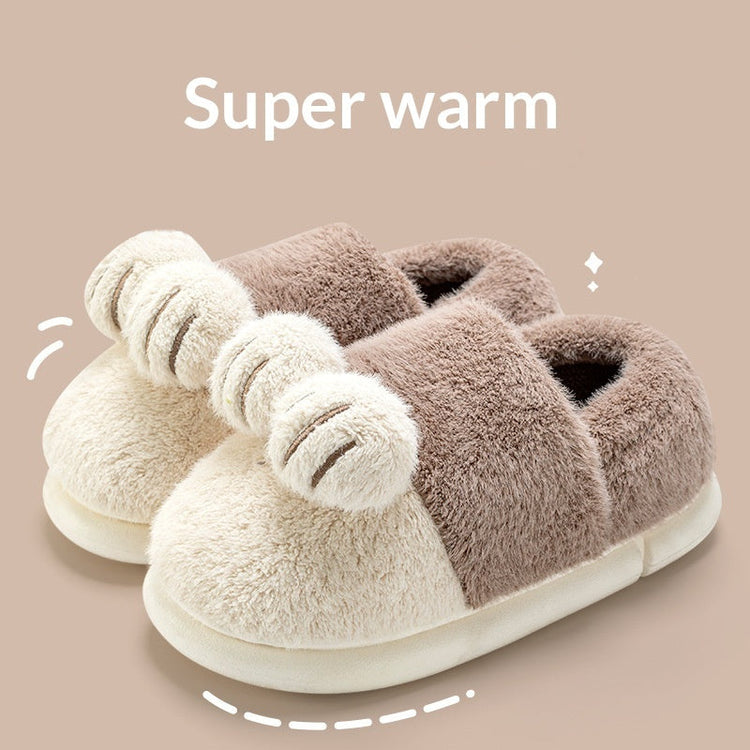 Cotton Slippers With Back Support Home TRENDFLOW