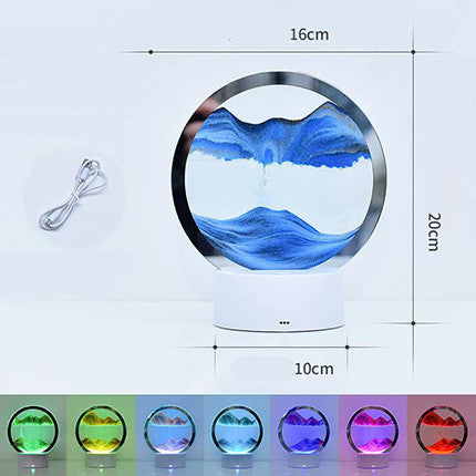Creative 3D Quicksand Table Lamp Bedside TRENDFLOW