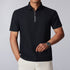 Zipper-design Comfortable And Versatile Commuter Breathable Short-sleeve Men&