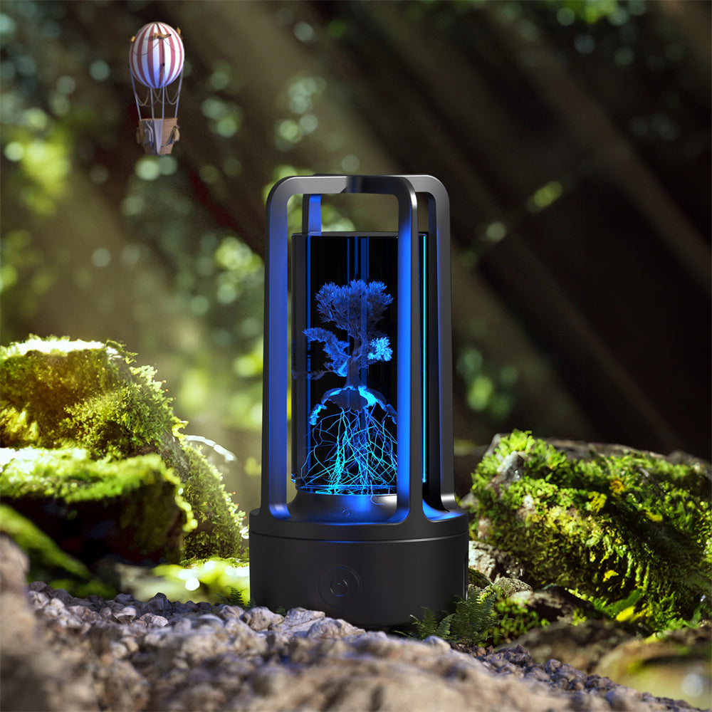 Creative 2 In 1 Audio Acrylic Crystal Lamp And Bluetooth Speaker Valentine&