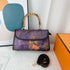 Vintage Chinese-style Handbag With Atmospheric Retro Patterns Made From Xiangyun Silk TRENDFLOW