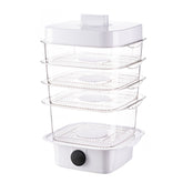 Multi-layer Dish Cover Heat Preservation Kitchen Cover Dining Table Leftover Storage Box Transparent Stack Cooking Hood Steamer TRENDFLOW