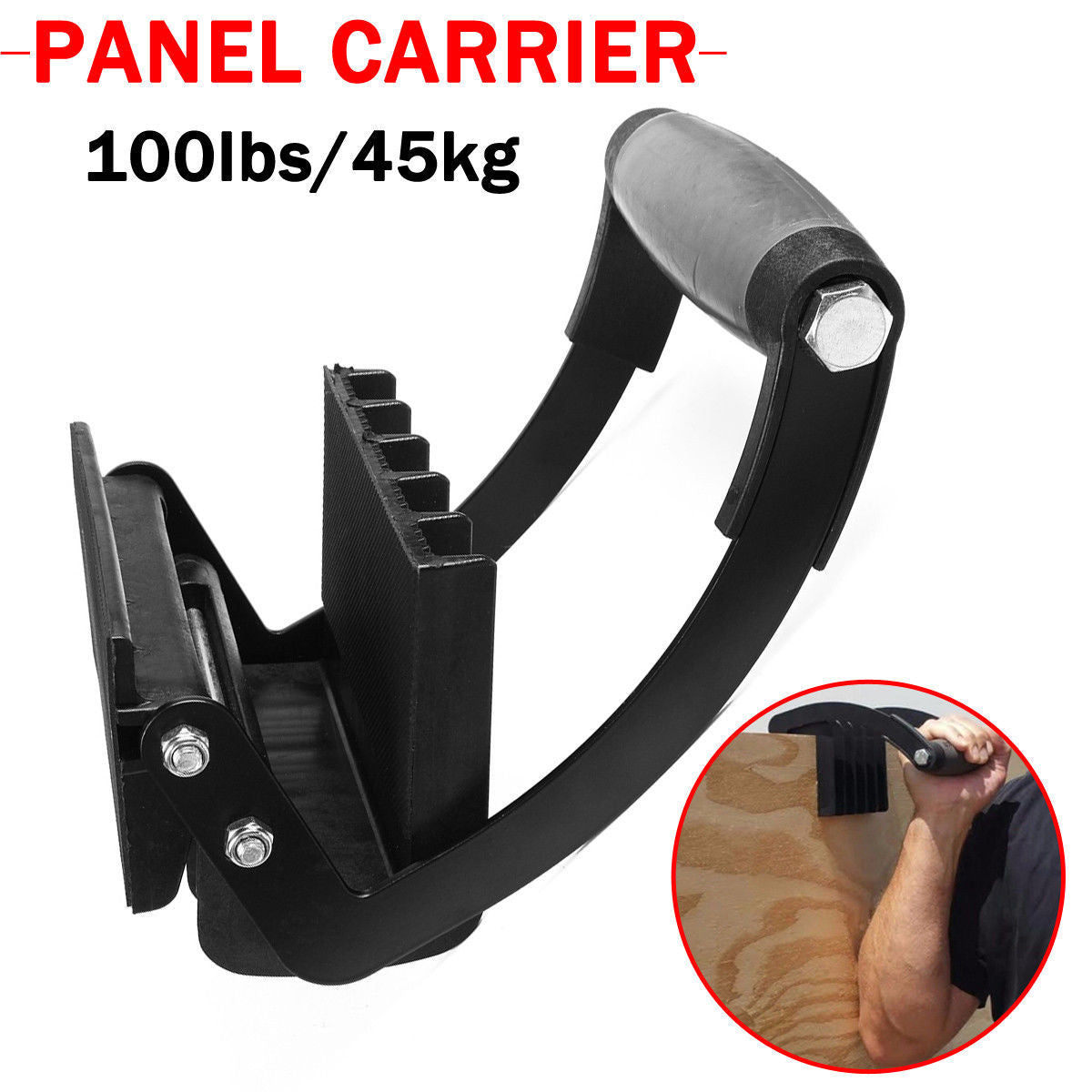 Metal wood panel handle handle portable quick clip TRENDFLOW