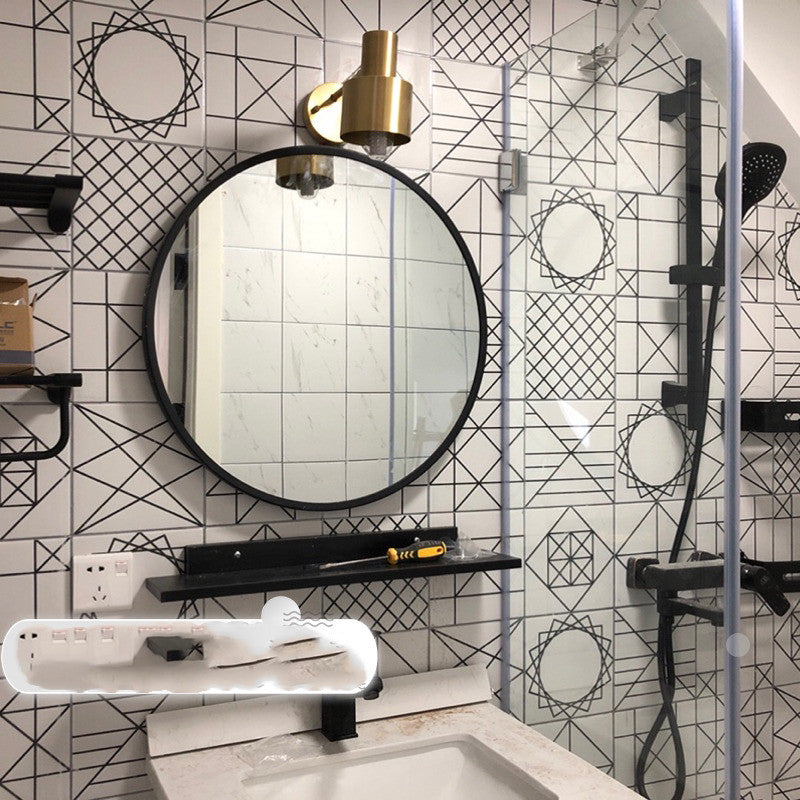 Bathroom wall bathroom mirror wall hanging decorative mirror TRENDFLOW