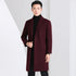 Slim-fit Youth Korean-style Mid-length Wool Coat For Men TRENDFLOW
