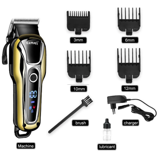 Professional Hair Clipper Rechargeable Electric Beard Trimmer TRENDFLOW