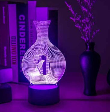 Creative 3D night light LED lamp TRENDFLOW