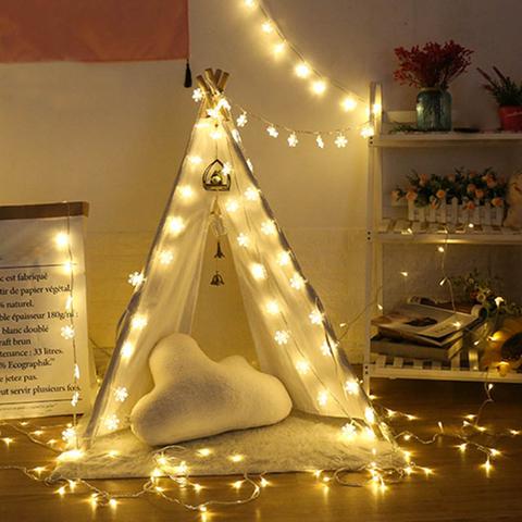 LED small lights flashing lights lights with stars small decoration TRENDFLOW