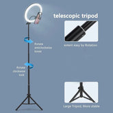 Compatible with Apple, Video Light, Dimmable Light, Selfie Led Ring Light, Usb Ring Light, With Tripod Frame Light TRENDFLOW