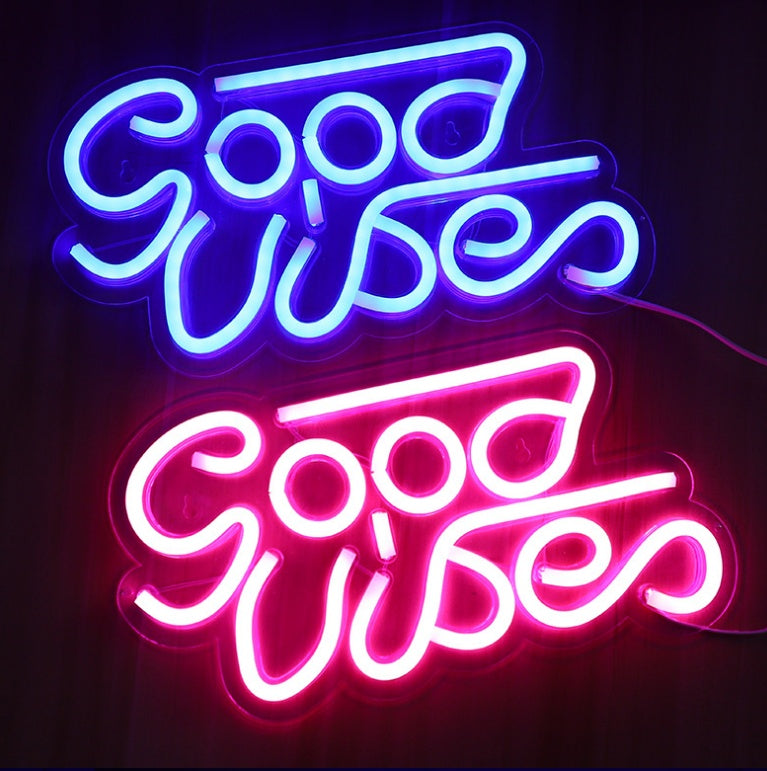 Led Transparent Backboard Neon Light Special-Shaped Wall Hanging Decorative Lights TRENDFLOW
