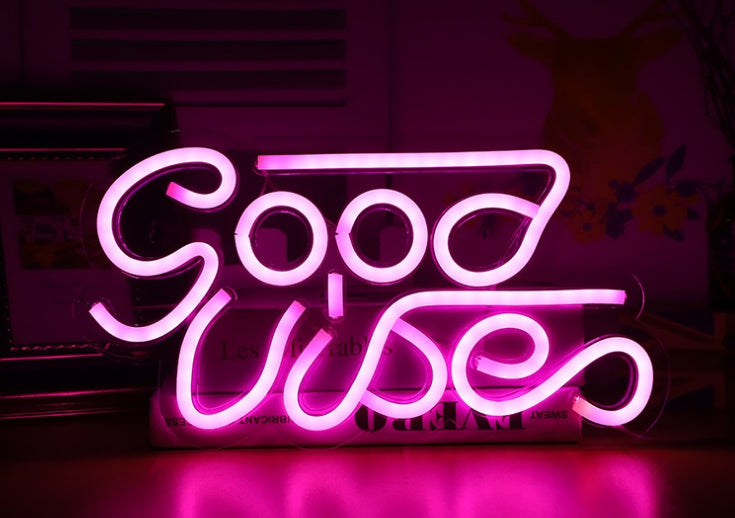 Led Transparent Backboard Neon Light Special-Shaped Wall Hanging Decorative Lights TRENDFLOW