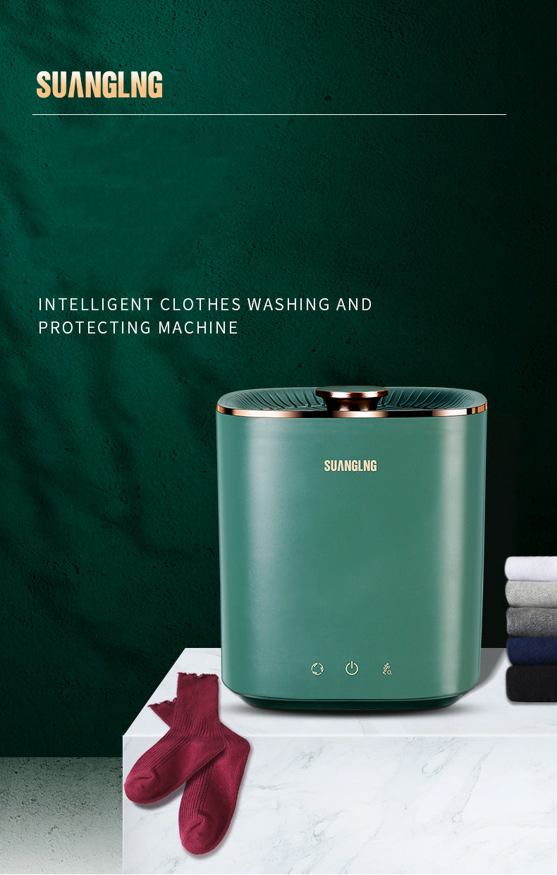 Mini Portable Washing Machine Fully Automatic Dormitory Travel Underwear Washing Machine TRENDFLOW