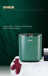 Mini Portable Washing Machine Fully Automatic Dormitory Travel Underwear Washing Machine TRENDFLOW