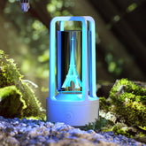 Creative 2 In 1 Audio Acrylic Crystal Lamp And Bluetooth Speaker Valentine&