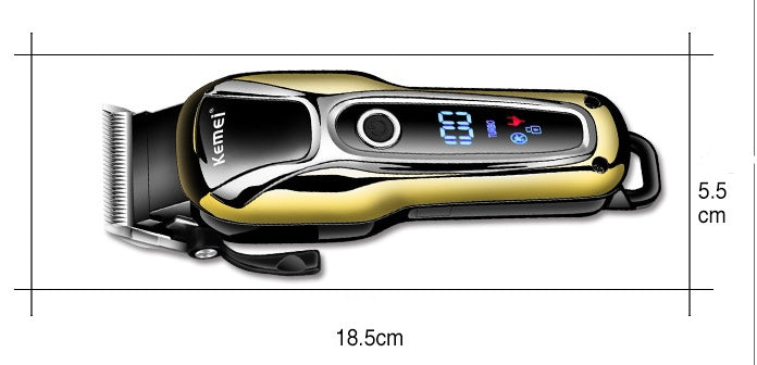 Professional Hair Clipper Rechargeable Electric Beard Trimmer TRENDFLOW