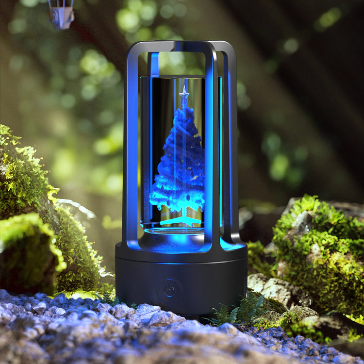 Creative 2 In 1 Audio Acrylic Crystal Lamp And Bluetooth Speaker Valentine&
