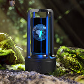 Creative 2 In 1 Audio Acrylic Crystal Lamp And Bluetooth Speaker Valentine&