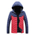 Hooded Padded Winter Jacket Slim Fit Imitation Down Padded Jacket Thick Mens Autumn And Winter TRENDFLOW
