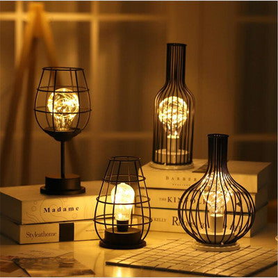 Minimalist hollow table lamps TRENDFLOW