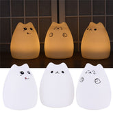 Silicone Touch Sensor LED Night Light For Children Baby Kids TRENDFLOW