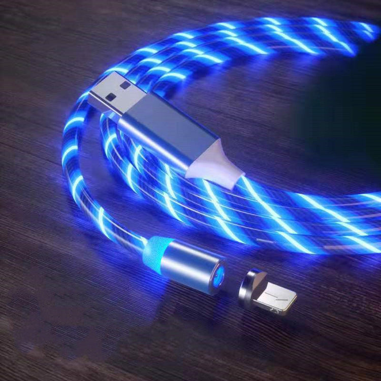 Magnetic Charging Cable Streamer Fast Charging Cable Lighting Micro USB Cable LED Magnet Charger Type-C Cable TRENDFLOW