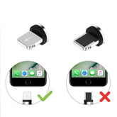 Magnetic Cable LED Magnet Charger Cable USB Cable & USB Type-C USB C TRENDFLOW
