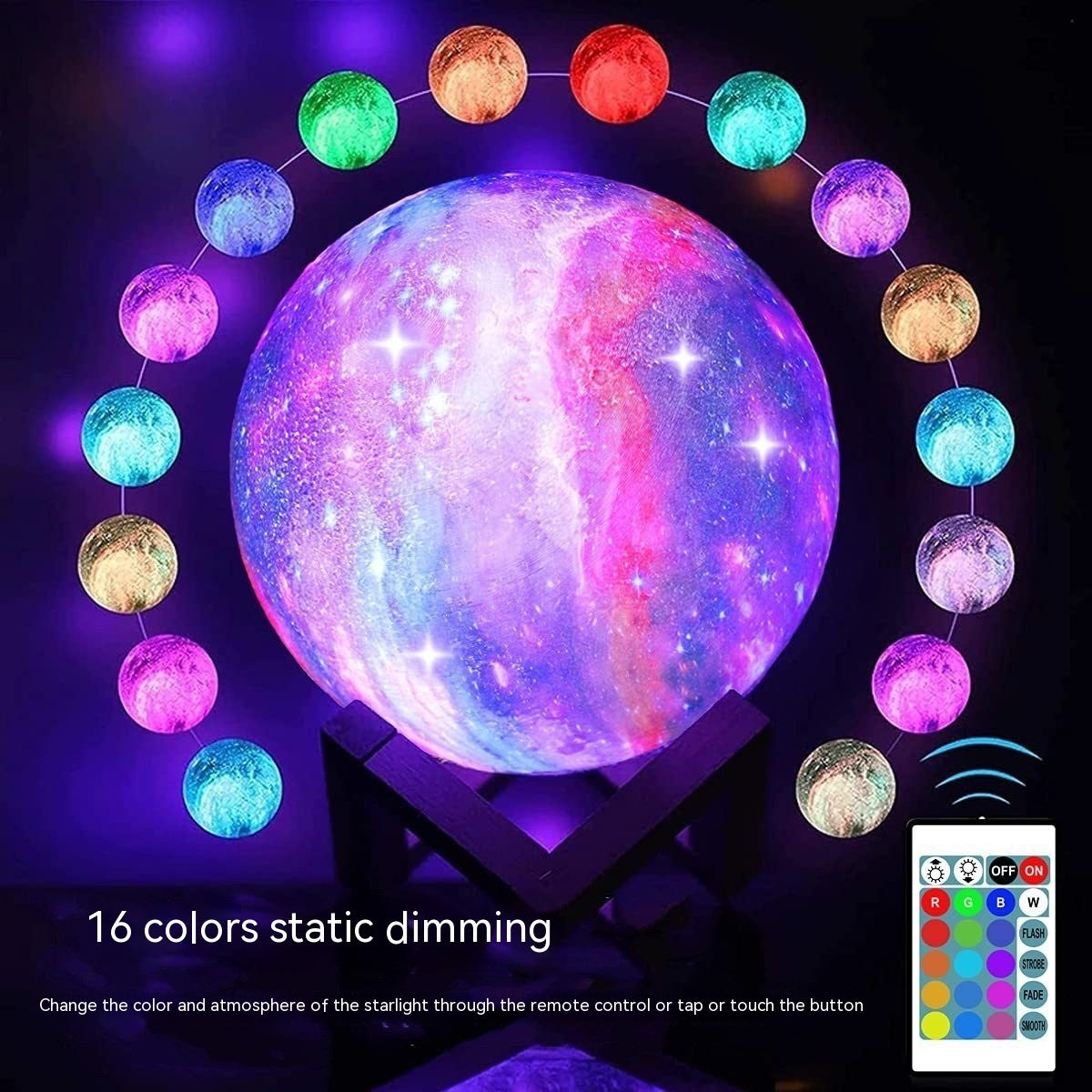 3D Printing Moon Light Galaxy  Light TRENDFLOW