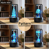 Creative 2 In 1 Audio Acrylic Crystal Lamp And Bluetooth Speaker Valentine&