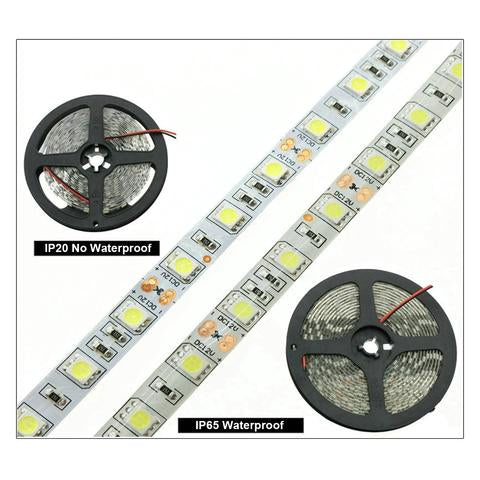 LED Light Strips Highlight 60 Light Beads Epoxy Waterproof Soft Strips TRENDFLOW
