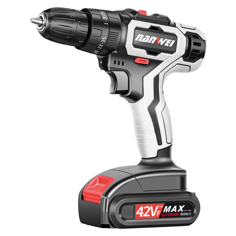 Power Tool Rechargeable Drill Household Lithium Electric Drill TRENDFLOW