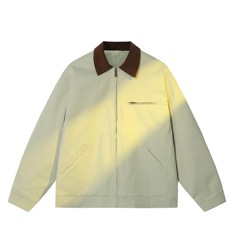 Simple And Versatile Spring Long-sleeve Lapel Jacket For Men TRENDFLOW