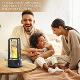 Creative 2 In 1 Audio Acrylic Crystal Lamp And Bluetooth Speaker Valentine&