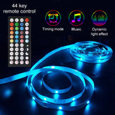 LED Strip Lights Lamp 5050 RGB Flexible Tape Diode 5M Controller Room Decor TV Computer BackLight Decoration Christmas TRENDFLOW