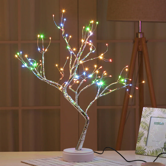 Tree Light Touch Switch Pearl Star Night Light TRENDFLOW