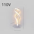 led wall lamp nordic minimalist bedroom bedside lamp TRENDFLOW