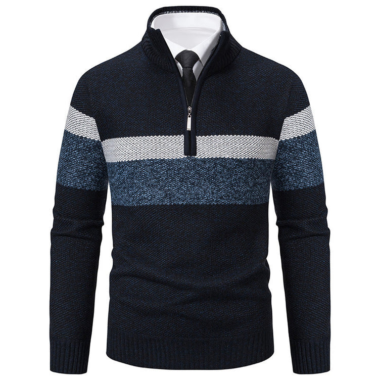 Stand-collar Warm Knitted Sweater Pullover TRENDFLOW