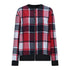 European And American Autumn And Winter Plaid Baseball Jacket Jacket TRENDFLOW