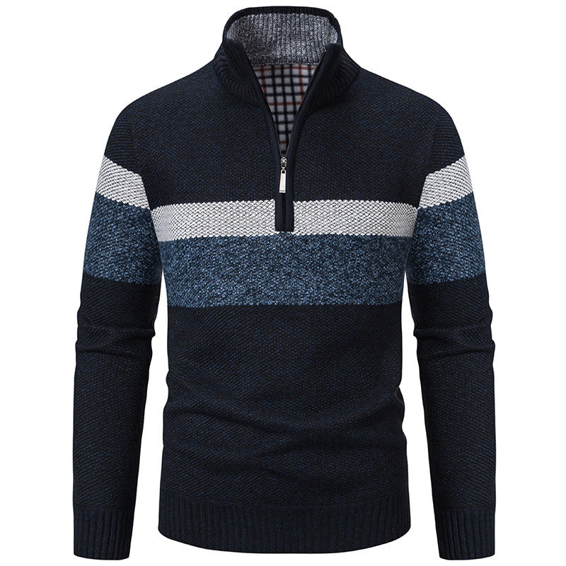 Stand-collar Warm Knitted Sweater Pullover TRENDFLOW