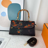 Vintage Chinese-style Handbag With Atmospheric Retro Patterns Made From Xiangyun Silk TRENDFLOW