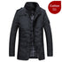 Autumn And Winter New Mid-length Jacket Men&