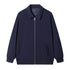 Japanese Retro Heavyweight 420g Silver Fox Fleece Solid Color Lapel Zip-up Jacket TRENDFLOW