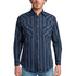 Fashionable Long-sleeve Western-style Striped Shirt For Men TRENDFLOW