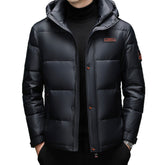 New Style Casual Windproof And Cold-resistant Jacket With Detachable Hood TRENDFLOW