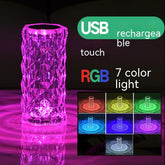 Crystal Rose Lamp Atmosphere Creative Led Table Lamp TRENDFLOW