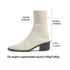New Style Mid-calf Pointed-toe Socks That Flatter And Slim The Legs Paired With Ankle Boots TRENDFLOW