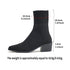New Style Mid-calf Pointed-toe Socks That Flatter And Slim The Legs Paired With Ankle Boots TRENDFLOW