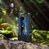 Creative 2 In 1 Audio Acrylic Crystal Lamp And Bluetooth Speaker Valentine&
